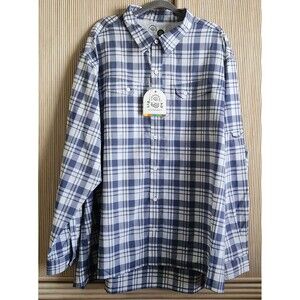 LizardHead Men's Shirt Size 3X Outdoors SPF 40+ Quick Dry Fishing Hiking Beach